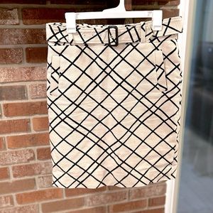 Banana Republic Pencil Knit Mid Length Skirt